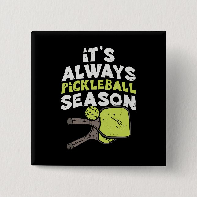 Funny Pickleball Button (Front)