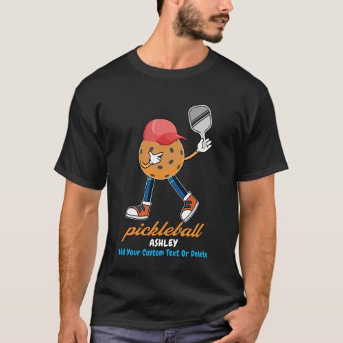 Funny Pickleball Character T_Shirt