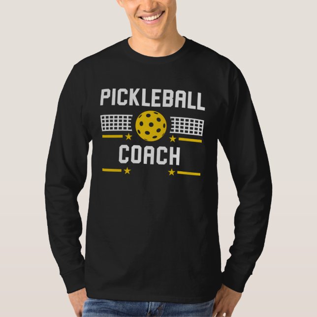 Funny Pickleball Coach Retirement tee for Mom Dad  (Front)
