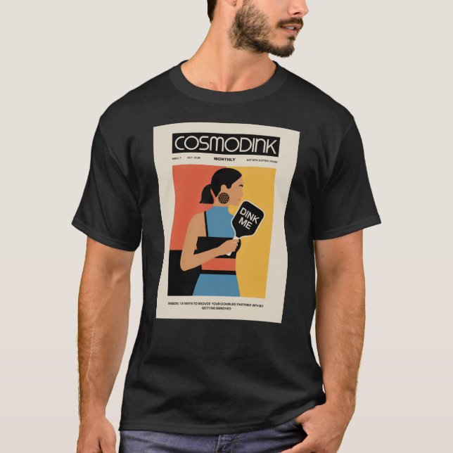 Funny Pickleball Dink Me Hot Spin Poster T-Shirt (Front)