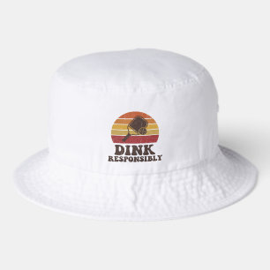 Funny Pickleball Dink Paddle Player Bucket Hat