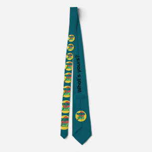 Funny Pickleball for Players of All Ages Neck Tie
