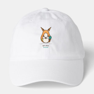 Funny Pickleball Fox Lets Dink Around Hat