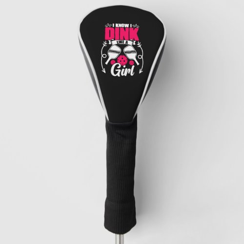 Funny Pickleball Game Dinking Problem For Golf Head Cover
