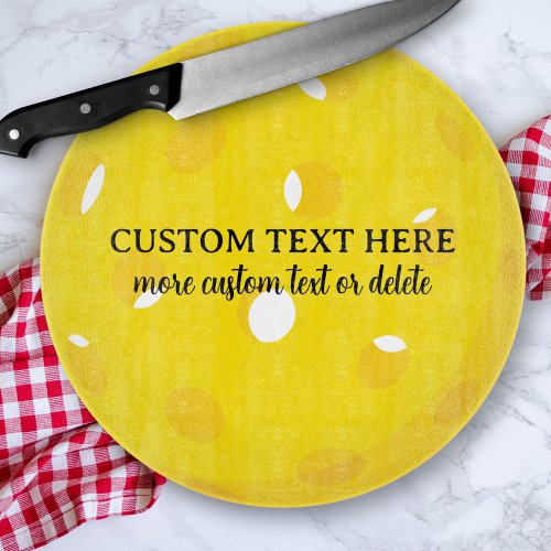 Funny Pickleball Gift Personalized Custom Text Cutting Board