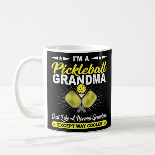 Funny Pickleball Grandma Pickleball Player Gift  Coffee Mug