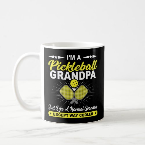 Funny Pickleball Grandpa Pickleball Player Gift  Coffee Mug