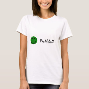 Funny Pickleball Green Face T-Shirt