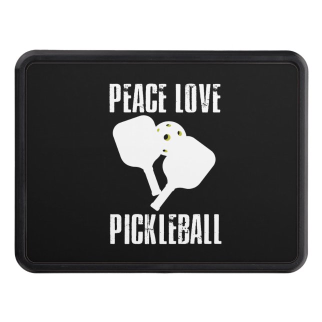 Funny Pickleball Hitch Cover (Front)