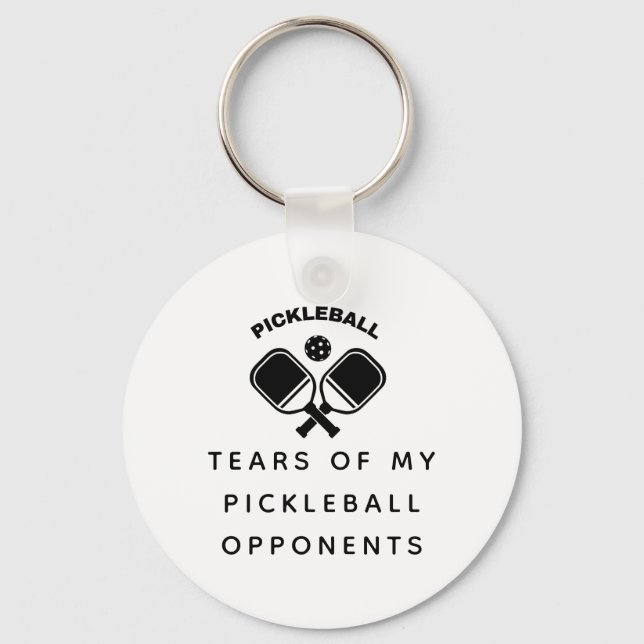 Funny  Pickleball  Keychain (Front)