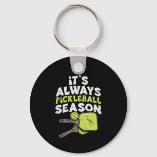 Funny Pickleball Keychain