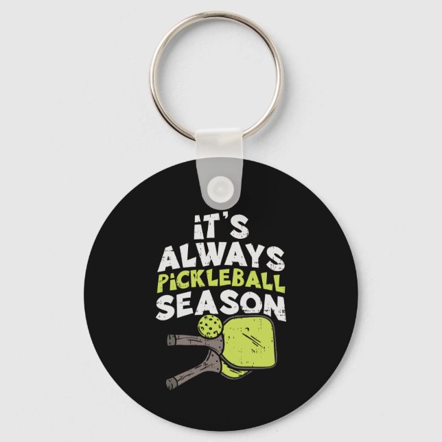 Funny Pickleball Keychain (Front)