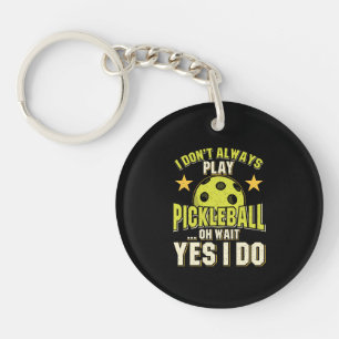 Funny Pickleball Keychain