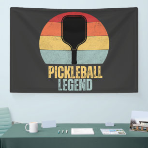 Funny Pickleball Legend Banner