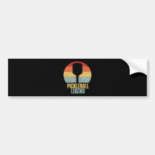 Funny Pickleball Legend Bumper Sticker