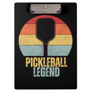 Funny Pickleball Legend Clipboard