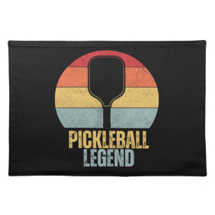Funny Pickleball Legend Cloth Placemat