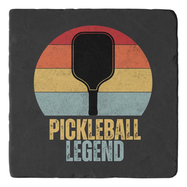 Funny Pickleball Legend Trivet (Front)