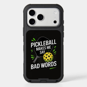 Funny Pickleball Makes Me Say Bad Words iPhone 17 Pro Max Case
