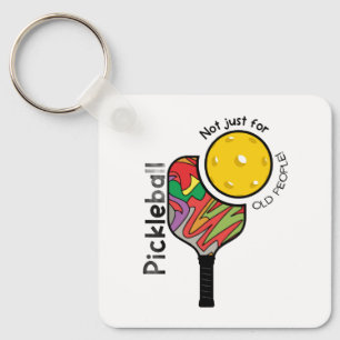 Funny Pickleball mug for Players of All Ages Keychain