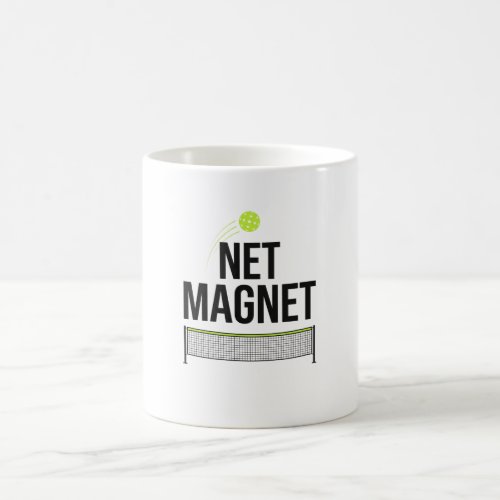 Funny Pickleball Net Magnet Mug