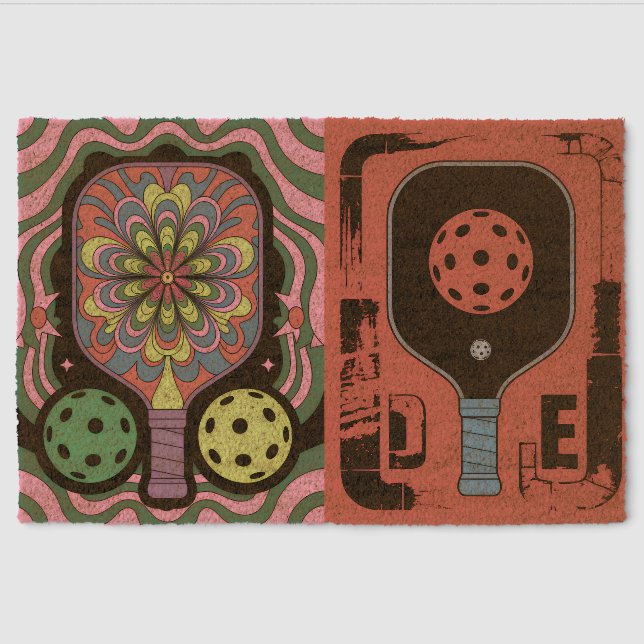 Funny Pickleball P Is For Pickleball Welcome Mat (Front)