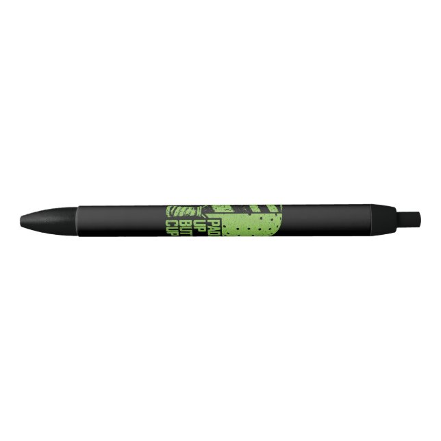 Funny Pickleball Paddle Up Butter Cup Pen (Front)