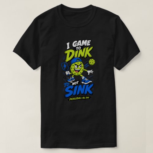 Funny Pickleball Player Design T-Shirt