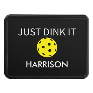 Funny Pickleball Player Dink It Personalized Hitch Cover