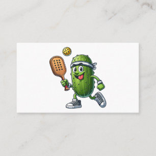 Funny Pickleball Player Paddleball Lover  Business Card