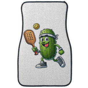 Funny Pickleball Player Paddleball Lover  Car Floor Mat