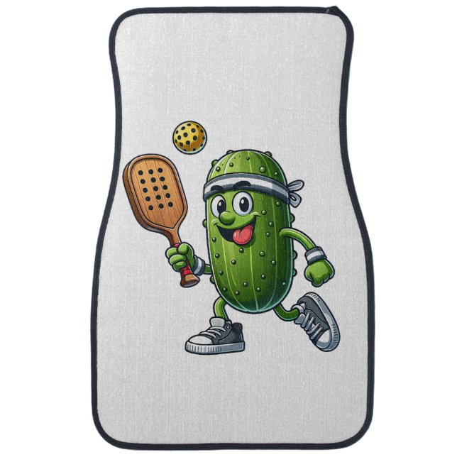 Funny Pickleball Player Paddleball Lover  Car Floor Mat (Front)