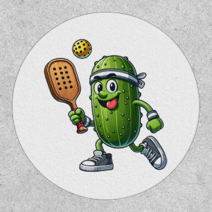 Funny Pickleball Player Paddleball Lover  Patch