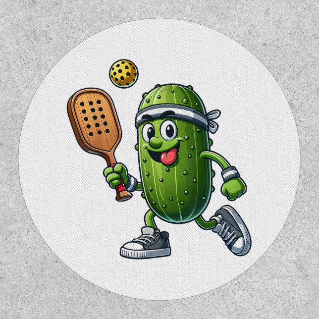 Funny Pickleball Player Paddleball Lover  Patch (Front)