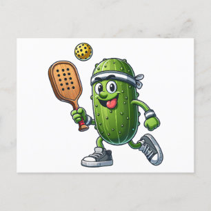 Funny Pickleball Player Paddleball Lover  Postcard