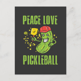 Funny Pickleball Postcard