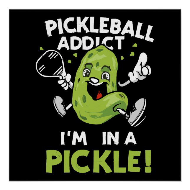 Funny-Pickleball Poster (Front)