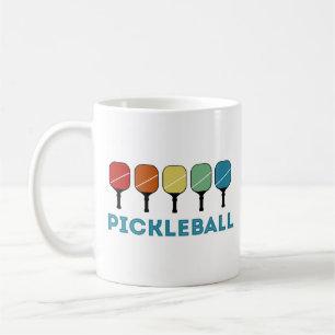 Funny Pickleball Retro Vintage Coffee Mug