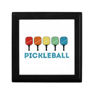 Funny Pickleball Retro Vintage Gift Box