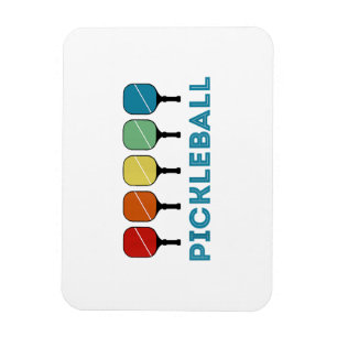 Funny Pickleball Retro Vintage Magnet