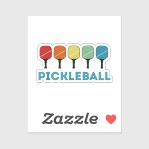 Funny Pickleball Retro Vintage  Sticker
