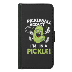Funny-Pickleball Samsung Galaxy S5 Wallet Case