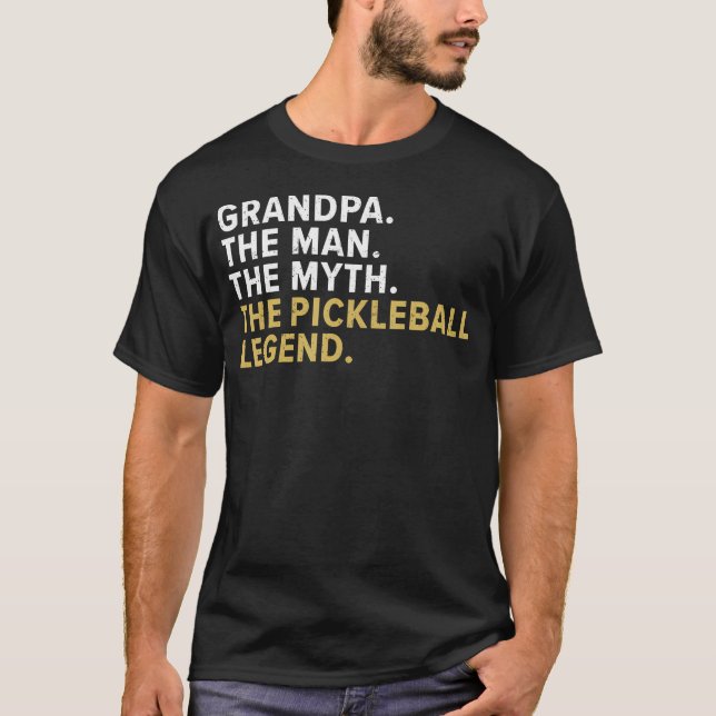 Funny Pickleball Shirts For Men - Retirement Pickl (Front)