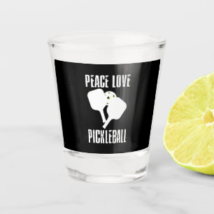 Funny Pickleball Shot Glass