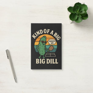 Funny Pickleball Social Club Big Dill Post-it Notes