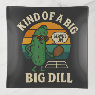 Funny Pickleball Social Club Big Dill Trinket Tray