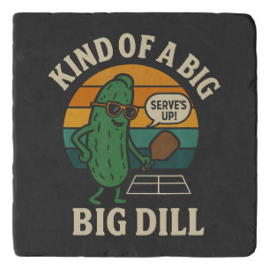 Funny Pickleball Social Club Big Dill Trivet
