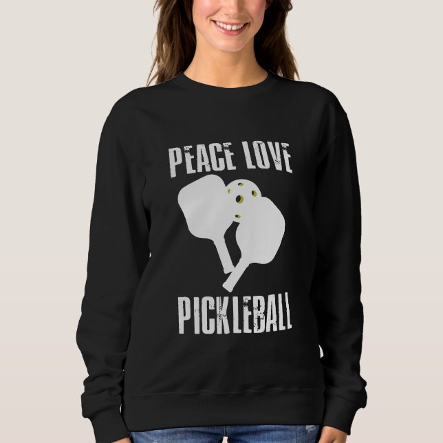 Funny Pickleball   Sweatshirt (Front)