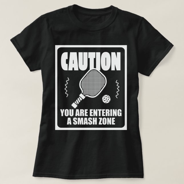 Funny Pickleball T-Shirt (Design Front)