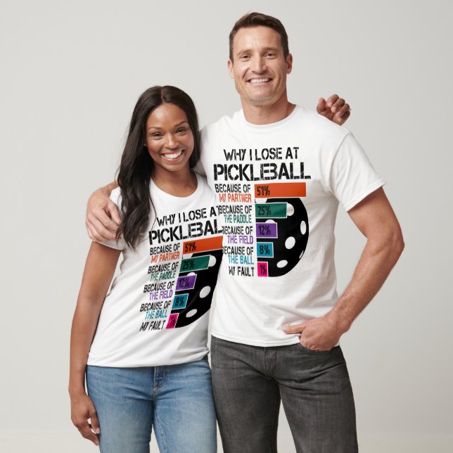 Funny Pickleball T-Shirt (Unisex)